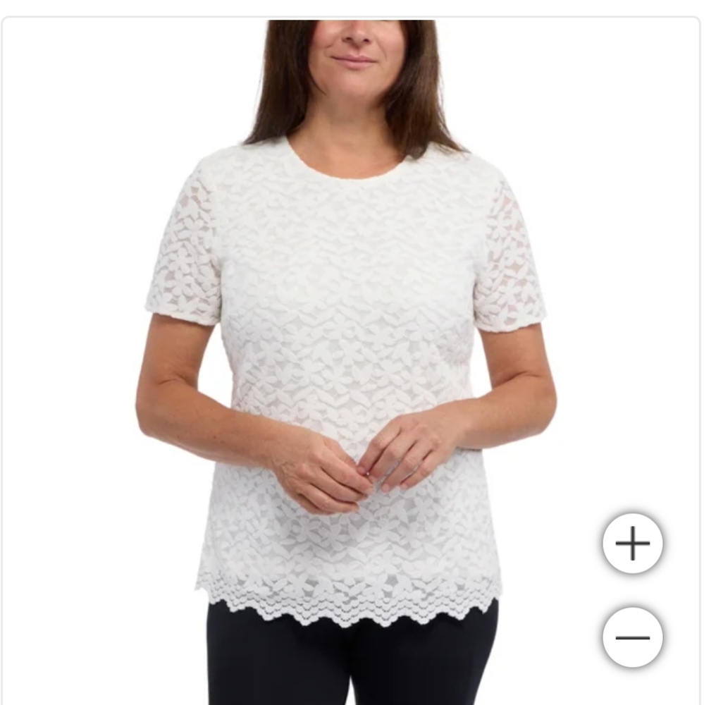 (6)Teddy Rose ladies Lace tops